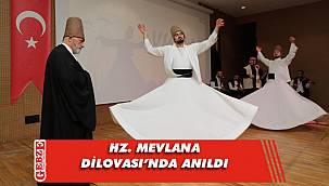Dilovası'nda Mevlana'yı anma programı düzenlendi