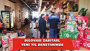 Dilovası’nda zabıtalardan yeni yıl denetimi