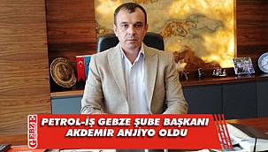 Eyüp Akdemir, anjiyo oldu