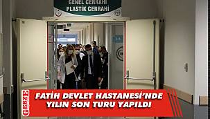 Fatih Devlet Hastanesi’nde bina turu gerçekleştirildi