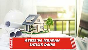 Gebze'de 2+1 95 metrekare daire icradan satılık