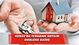 Gebze’de icradan satılık dubleks daire