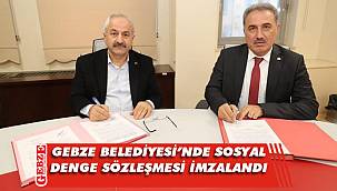 Gebze'de imzalar memurlar için atıldı