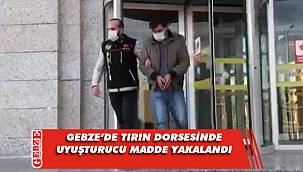 Gebze'de tır dorsesinde 27 kilo eroin yakalandı