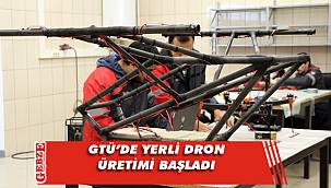 Gebze'de yerli dron üretimine başlandı