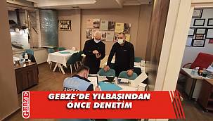Gebze'de yılbaşı denetimleri yapıldı