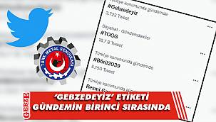 Gebze, Twitter’da gündem oldu
