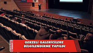 Gebzeli galericilere yasal düzenleme eğitimi