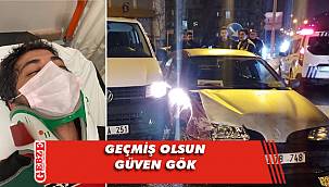 Gebzeli gazeteci kaza geçirdi, hastanelik oldu