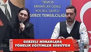 Gebzeli mimarlara ‘Yurtdışında Mimarlık’ konulu seminer