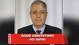 Gebzeli polis hayatını kaybetti