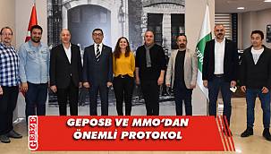 GEPOSB, MMO Kocaeli’yle protokol imzaladı
