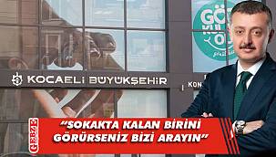 Havalar soğudu, Büyükakın çağrıda bulundu