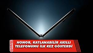 Honor, katlanabilir akıllı telefonunu ilk kez gösterdi
