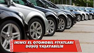 İkinci el otomobil fiyatları 10 gün içinde düşebilir