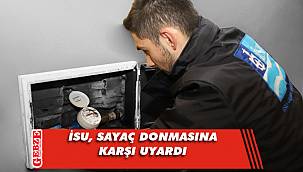 İSU su sayaçları konusunda uyardı