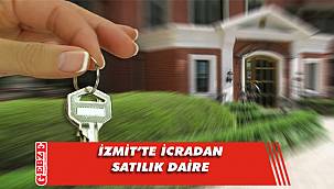 İzmit'te 2+1 130 metrekare daire icradan satılık