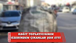 Kağıt toplayıcısının üzerinden uyuşturucu çıktı