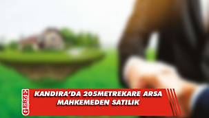 Kandıra'da 205 metrekare arsa mahkemeden satılık