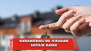 Karamürsel'de 3+1 100 metrekare daire icradan satılık