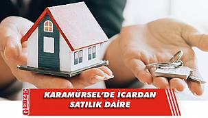 Karamürsel'de 3+1 100 metrekare daire icradan satılık