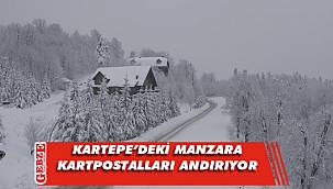 Kartepe kış masalı gibi