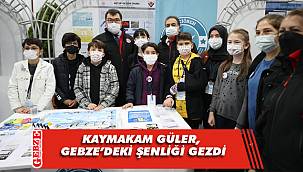 Kaymakam Güler, Kutup Şenliği’ni ziyaret etti