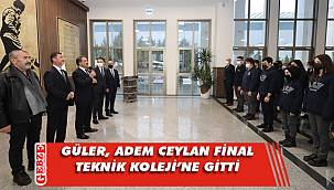 Kaymakam Güler, öğrencilere nasihatlerde bulundu