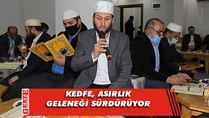 KEDFE 1001 Hatim’in 7’ncisini başlattı