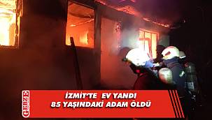 Kızı kurtuldu babası yandı