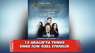 Kocaeli'nde Yunus Emre için özel etkinlik