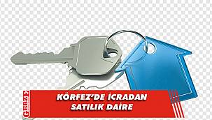 Körfez'de 3+1 81 metrekare (hisseli) daire icradan satılık