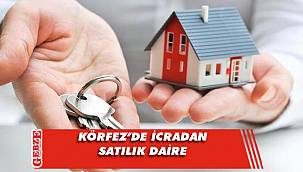 Körfez'de icradan satılık daire