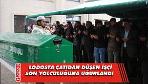 Lodosta vefat eden işçi Erzurum'da defnedildi