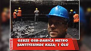 Metro inşaatında ölüm meydana geldi