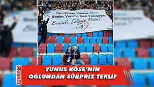 Muhtarın oğlundan sürpriz teklif