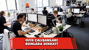 Ofis çalışanlarına 20 beslenme önerisi