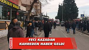 Özel halk otobüsünün çarptığı anne hayatını kaybetti