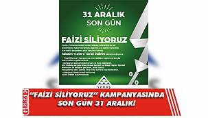 SEDAŞ’ın kampanyasında son gün 31 Aralık