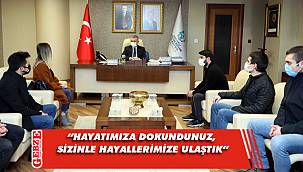 Tahir Büyükakın gençlerle bir araya geldi