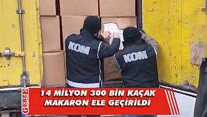 TEM'de kaçak makaron operasyonu