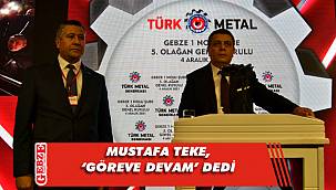 Türk Metal Gebze 1 Nolu Şube, Teke’yle devam