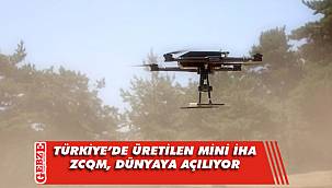 Türkiye'de üretilen mini İHA ZCQM, dünyaya açılıyor
