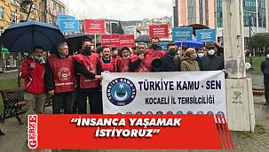 Türkiye Kamu-Sen'den basın açıklaması