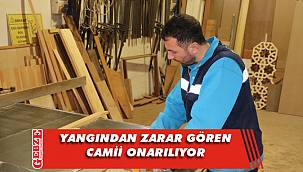 Yenidoğan Camii onarımı devam ediyor