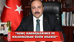 Yıldırım, Şayir’in sözleri için özür diledi