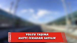 Yolcu taşıma hattı icradan satılık