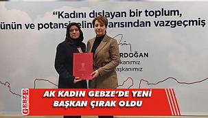 AK Kadın Gebze'de yeni başkan belli oldu