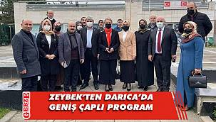 AK Partili Zeybek, Darıca'yı turladı