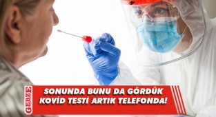 Akıllı telefonla yapılan Kovid testi geliştirdiler